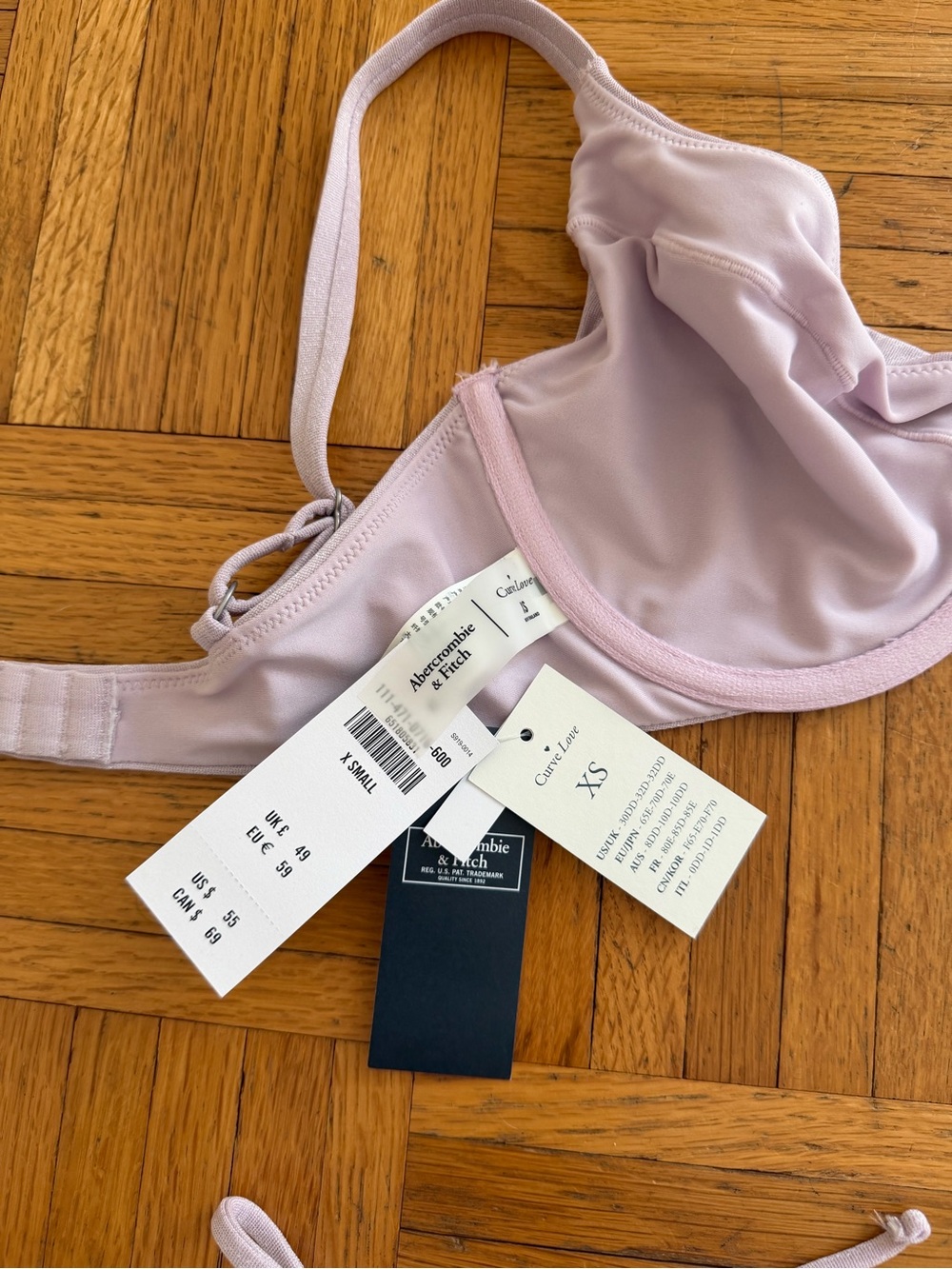 Abercrombie & Fitch Lilac Curve Love Bikini View 2